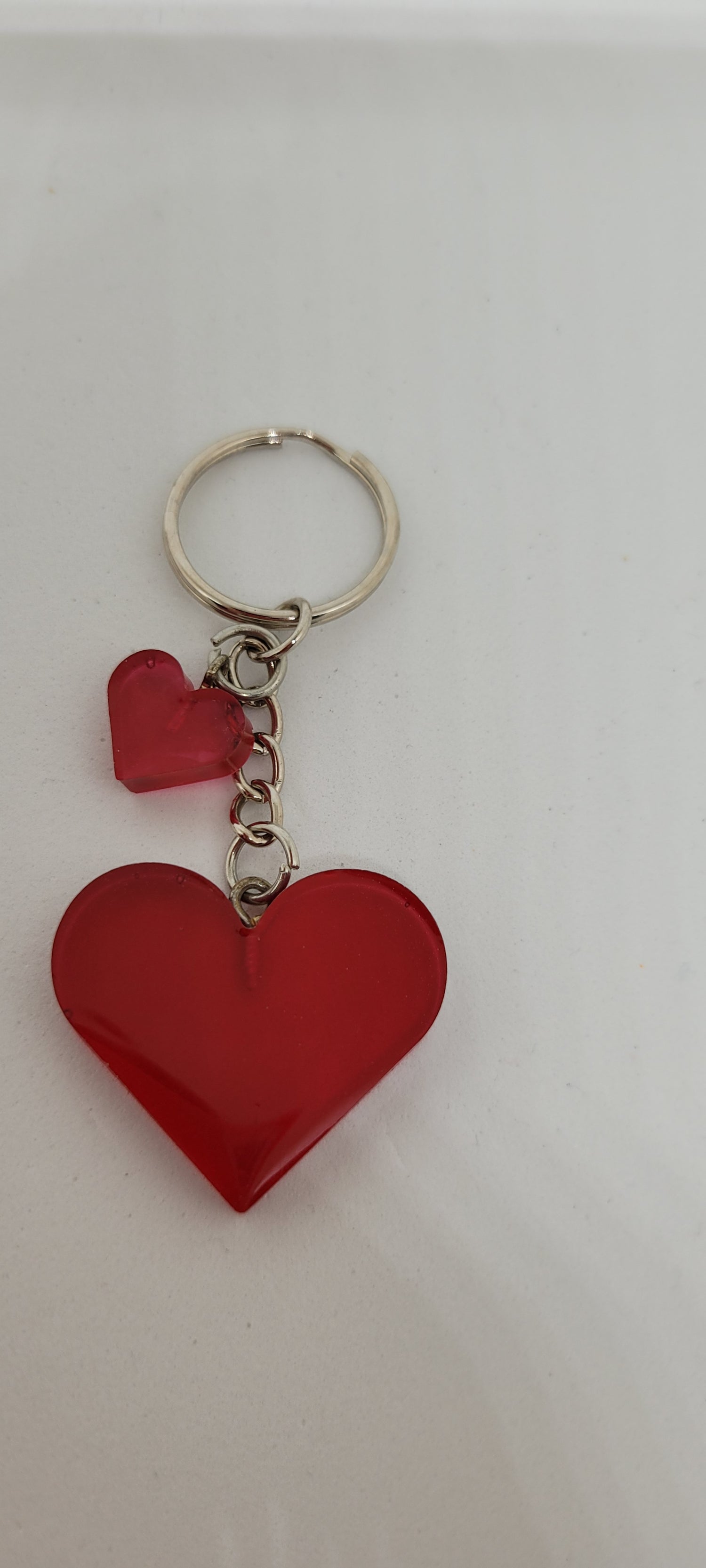 Porte-clés coeur anime Cadre coeur Porte-clés en résine